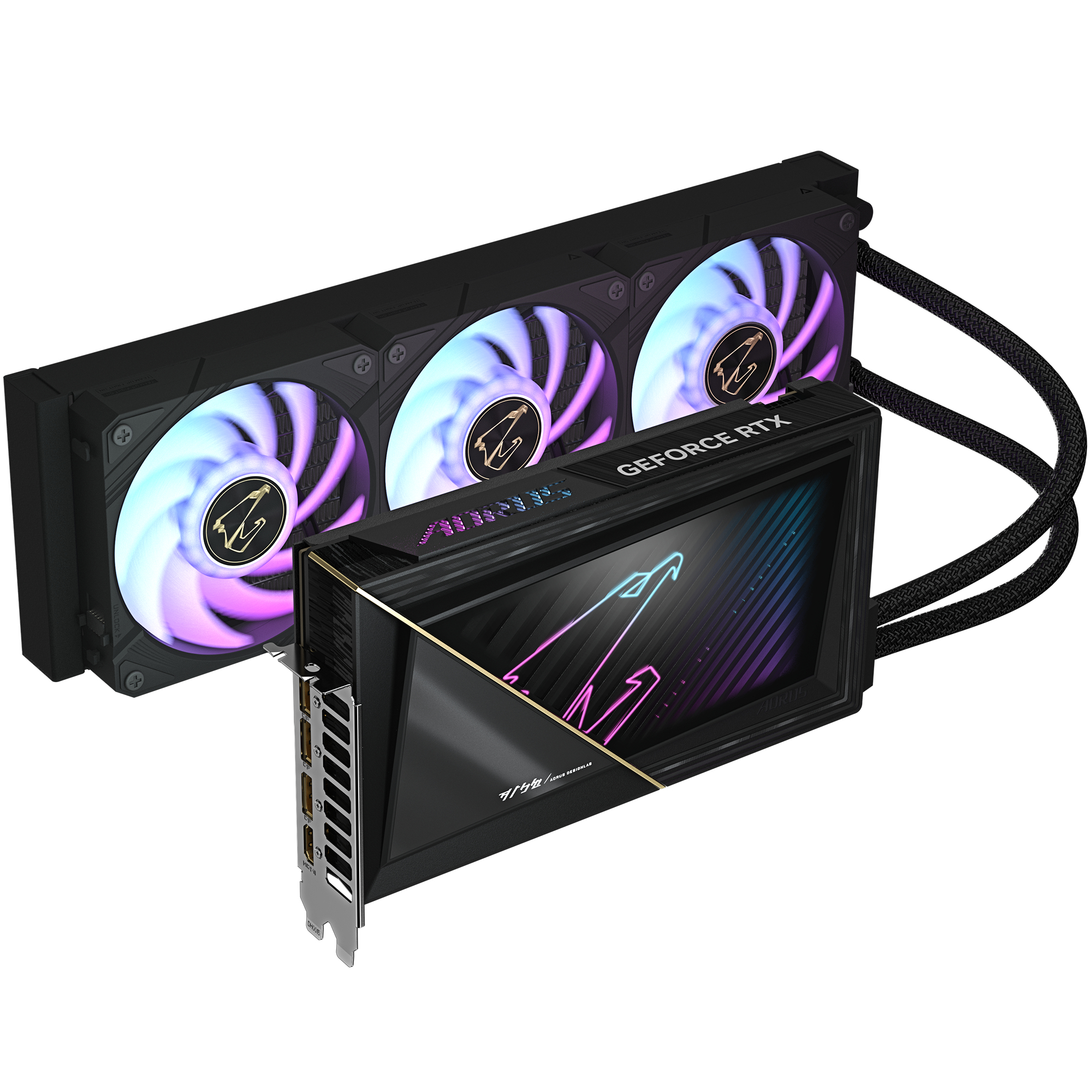 Bekijk afbeelding 2 van Gigabyte RTX 5090 AORUS XTREME WATERFORCE 32GB/3xDP/HDMI